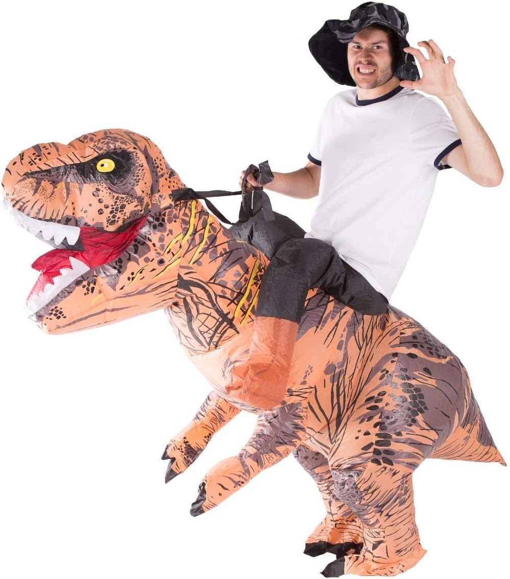 Disfraz dinosaurio hinchable adulto Bodysocks espectacular fiesta